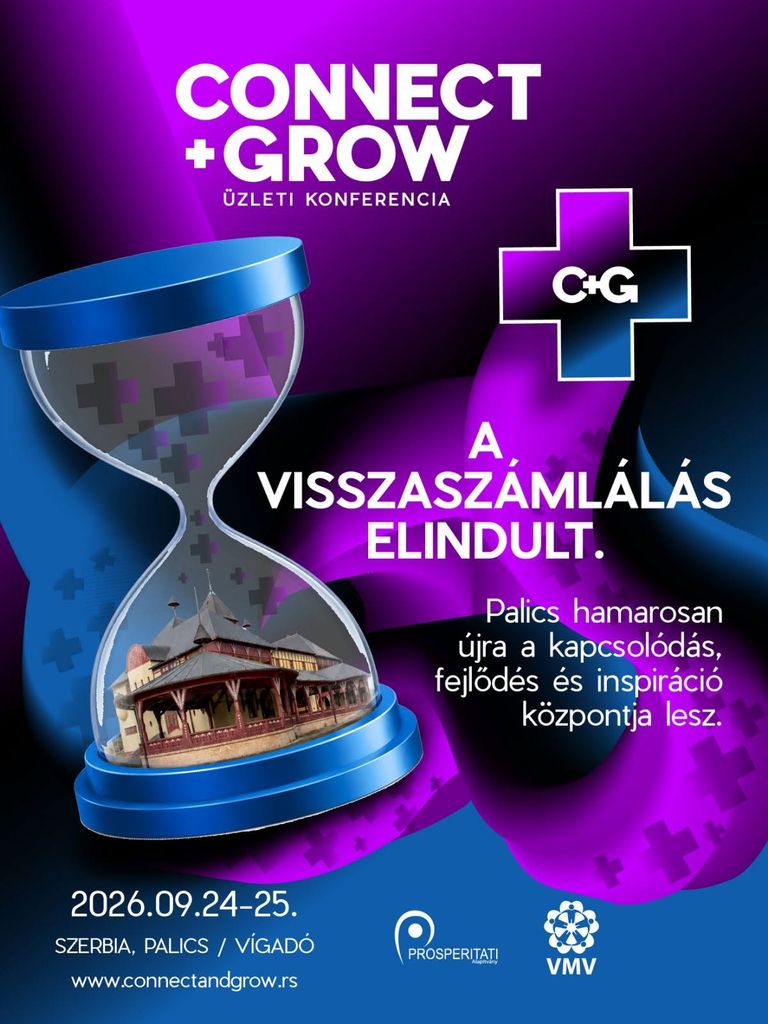 Már lehet regisztrálni a Connect+Grow Üzleti Konferenciára
