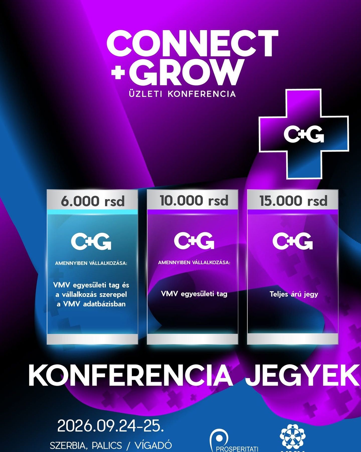 Megnyílt a regisztráció a Connect+Grow üzleti konferenciára