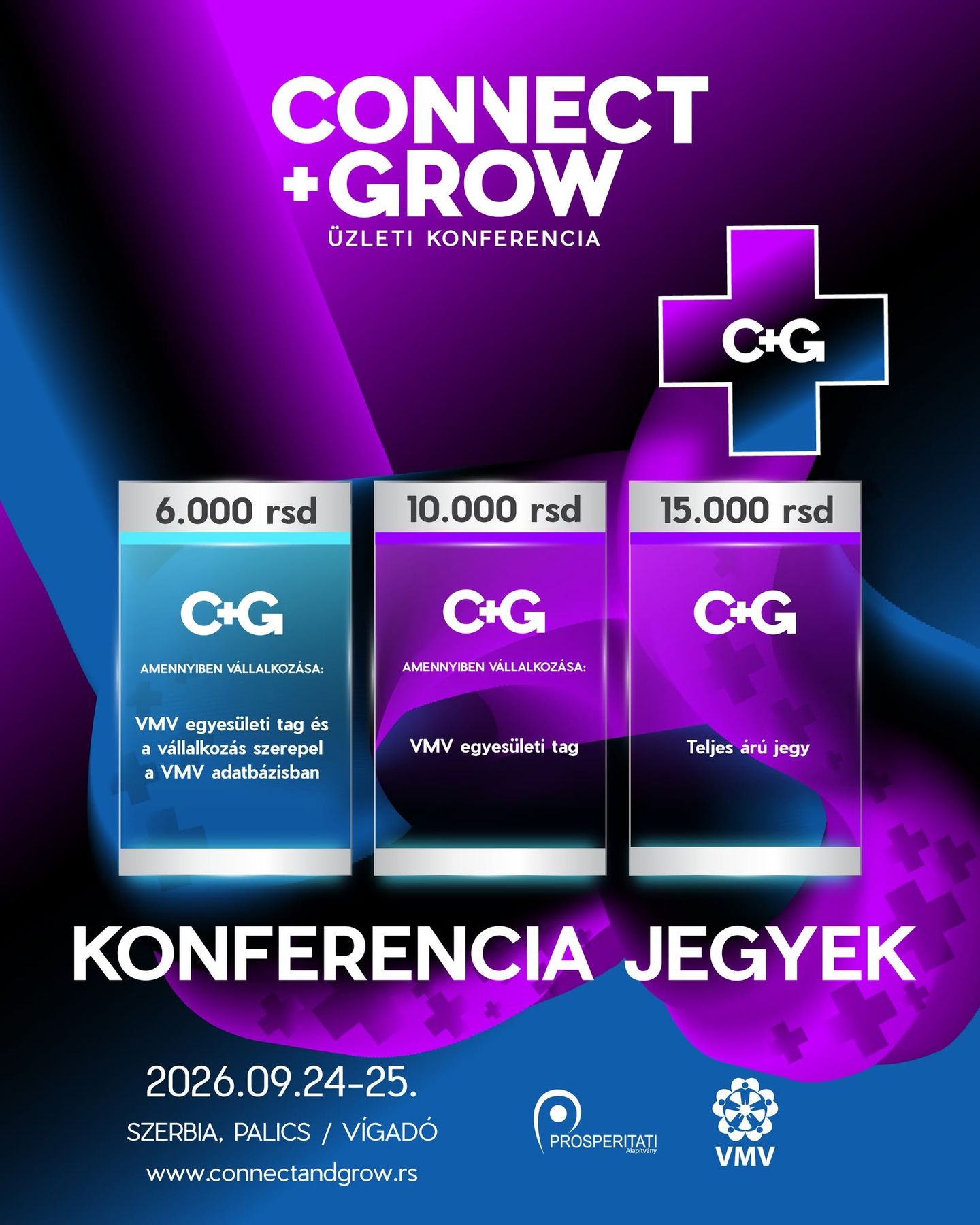Már lehet jelentkezni a Connect+Grow Üzleti Konferenciára